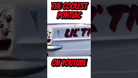 The Coolest Pontiac on YouTube - A/FX Drag Racing! #shorts