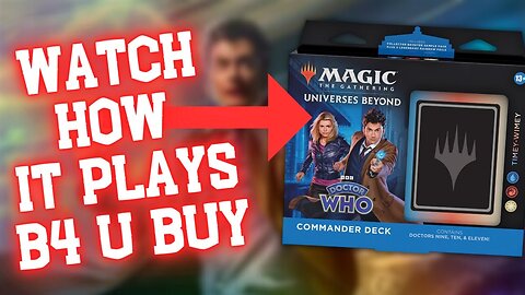 BEGINNERS GUIDE to Playing Timey Wimey | MTG Dr Who | The Tenth Doctor & Rose Tyler