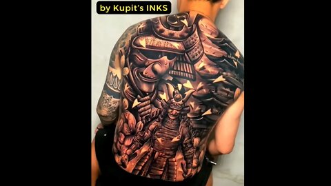 Samurai #shorts #tattoos #inked #youtubeshorts