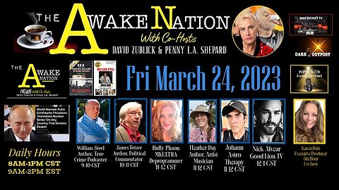 The Awake Nation 03.24.2023 "I Was Ghislaine Maxwell's Lover!"