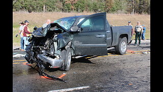 3 TRUCK COLLISION LEAVES 1 DECEASED, CEDAR POINT TEXAS, 01/18/24...