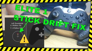 XBOX ELITE SERIES 1 STICK DRIFT FIX