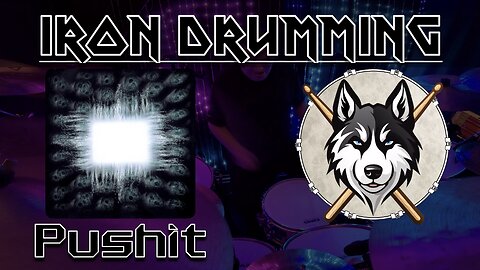 84 — TOOL — Pushit — HuskeyDrums | Iron Drumming | @First Sight | Drum Cover