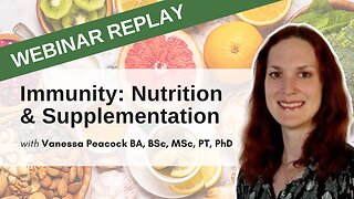 Therapeutic Nutrition & Supplementation (Immunity) | Webinar June 12 2020