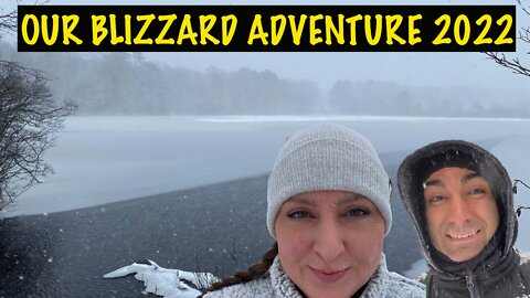 Exploring a Winter Wonderland | Walking in a Snowstorm | Snow Blizzard 2022