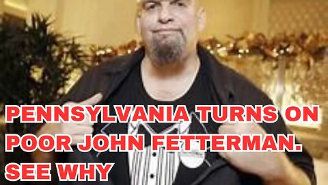 Fetterman Gets Worst News of His Career. PA TURNS #polls #johnfetterman #truth