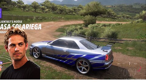 Nissan Skyline R34 GTR | Forza Horizon 5 | Steering Wheel Gameplay Paul Walker GTR Skyline