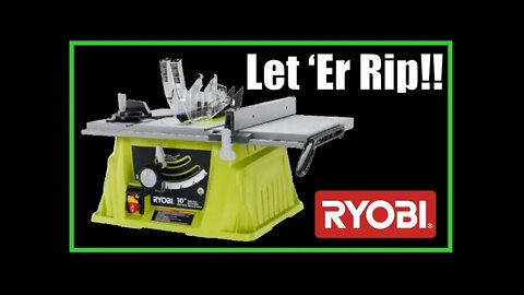 Table Saw in Action! | Ryobi RTS10NS | #Shorts | 2021/002