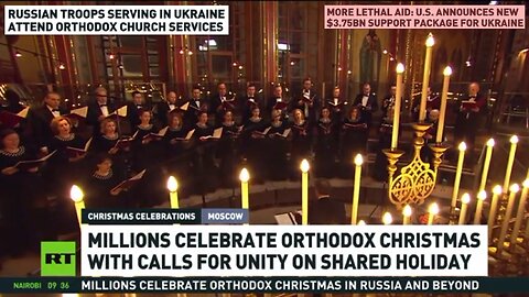 RT News - January 7th 2023 Merry Christmas Russia and Orthodox faithful around the world!