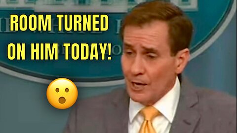 OHHH…Today the Room TURNED on John Kirby over Biden’s LACK of Transparency 😮