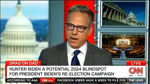 Hunter Biden | "Hunter Biden Admitted In Court In July That He Was In Fact Paid Substantial Sums from Chinese Companies. This Directly Goes Against What Joe Biden Said In the Debates In 2020 With Donald Trump." - Jake Tapper (CNN)