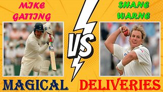 Shane Warne v/s Mike Gatting - Magical Delivery - #shanewarne #ballofthecentury