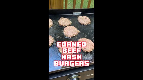 Corned Beef Hash/ Ground Beef Burgers