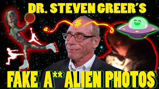 Dr. Greer DEBUNKS himself with FAKE Alien Photos 👽👎🏽🤬😂🤣