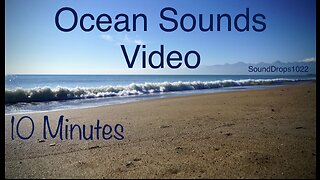 Take A Relaxing 10 Minute Walk To Sounds Of The Ocean