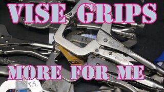 Vise Grips - Damn Right I Bought More Vise Grips, More Locking Pliers - Vise Grip Pergatory