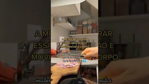 RECEITA FIT PARA EMAGRECER RÁPIDO E FÁCIL - Vídeo TikTok #Shorts