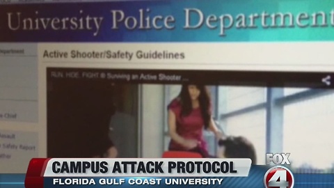FGCU campus attack protocol outlined