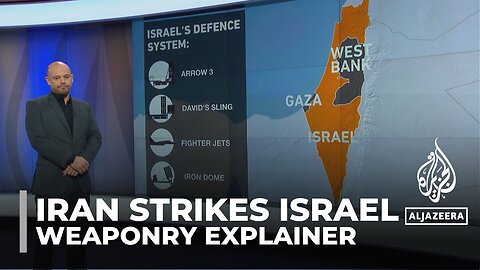What are Israel's air defence systems and Iran's ballistic and cruise missiles?