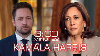 3 Minutes: Interview with Kamala Harris