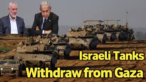 Israeli Tanks Withdraw from Gaza as Ceasefire Takes Effect
