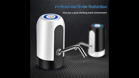 HiPiCok Automatic Electric Water Bottle Pump USB Charging