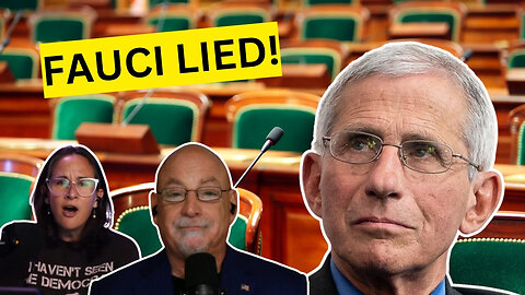 Fauci Lied! What His Testimony to Congress Reveals