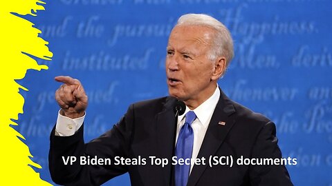 VP Biden "steals" TOP SECRET documents | BREAKING NEWS!!