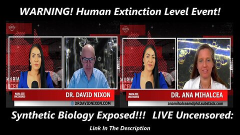 LIVE Uncensored - WARNING! Human Extinction Level Event! Synthetic Biology Exposed!!!