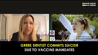 [INTERVIEW] Young Greek Dentist Commits Suicide Due to Vaccine Mandates