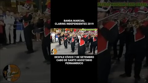 Banda Marcial Clarins Independentes 2019 - #shorts