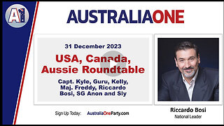 AustraliaOne Party - USA-Canada-Aussie Roundtable (31 December 2023)