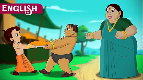 Chotta Bheem | Ladoo Challenge | English Cartoons for Kidz | Fun Kidz Videos