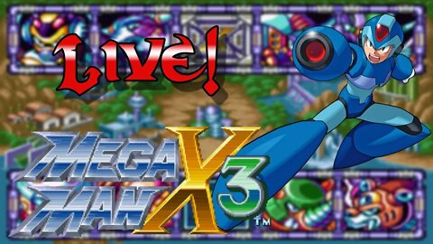 Megaman X3 SNES Até Zerar - Gameplay - Relembrando