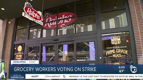 Southern California grocery store workers vote on possible strike