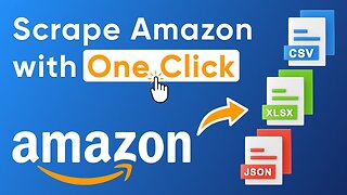 How to Scrape Amazon Product Details in ONE CLICK
