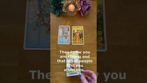 What Are Their Current Thoughts of You? 🤔 Love Tarot Reading 🔮 Timeless #shorts #tarotreading