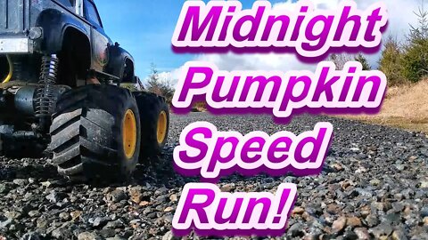 Tamiya Midnight Pumpkin GPS speed run (Stock)