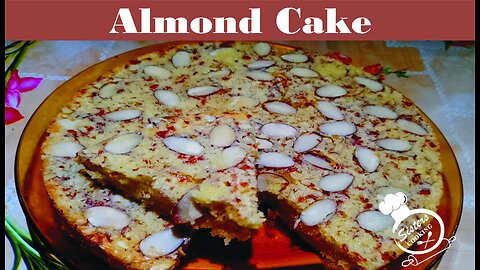 Almond Cake | How to Make Cake at Home | Home Made Cake | Easy Cake Recipe