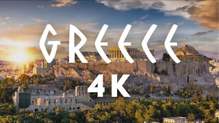 Greece 4K UHD | Greek Islands 4K Drone | Crete 4K Drone | Meteora 4K | Fira 4K | Oia 4K