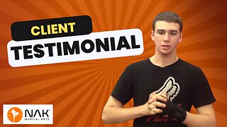 NAK Martial Arts Testimonial Ben Loves Training Muay Thai