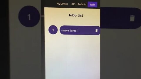 Lista de tareas | ToDo List con Expo míralo en mi canal https://youtu.be/xixYPACU7C8