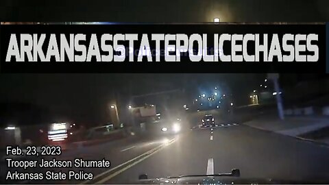 ARKANSAS STATE POLICE: HIGH SPEED [PIT] MANEUVERS - ULTIMATELY ROLLING A CHEVY SUV