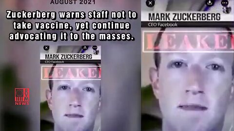 Remember When Zuckerberg Warned His Staff About The mRNA Gene Therapy Jabs