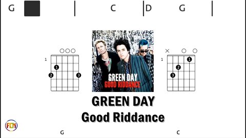 GREEN DAY Good Riddance - (Chords & Lyrics like a Karaoke) HD