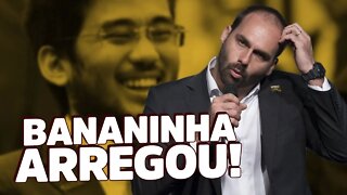 Bananinha ARREGOU AO VIVO em desafio de debate