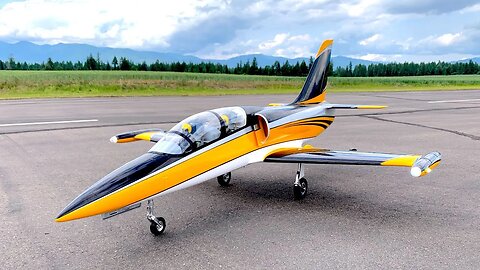 SKYWARD BOUND - The First Flight Of The MASSIVE L39 Turbine Jet Aircraft