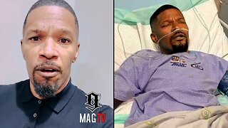 Jamie Foxx Holds Back Tears Thanking Supporters During His Health Situation! 🙏🏾