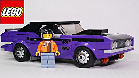 LEGO Speed Champions Mopar Dodge//SRT Top Fuel Dragster 1970 Dodge Challenger T/A 76904 Build 1 of 2
