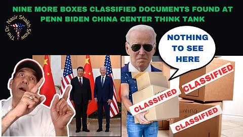 Nine MORE Classified Boxes Discovered at Biden China Think Tank - National Archives Has No Clue